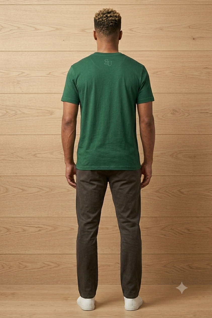 SUCKAFREE UNIVERSITY: THE SFU HEAVYWEIGHT STREETWEAR JOGGERS (FOREST GREEN)
