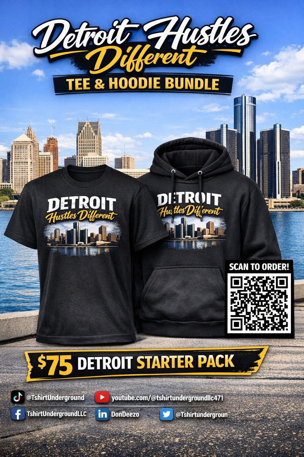 Detroit Hustles Different