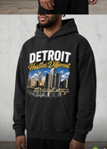 SUCKAFREE UNIVERSITY: "Detroit Hustles Different" Hoodie (Black)
